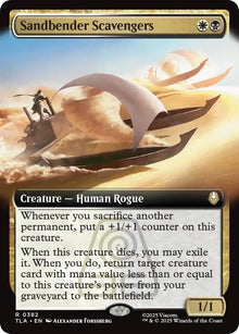 Image for Sandbender Scavengers (Extended Art) (382) (TLA) - Magic: The Gathering
