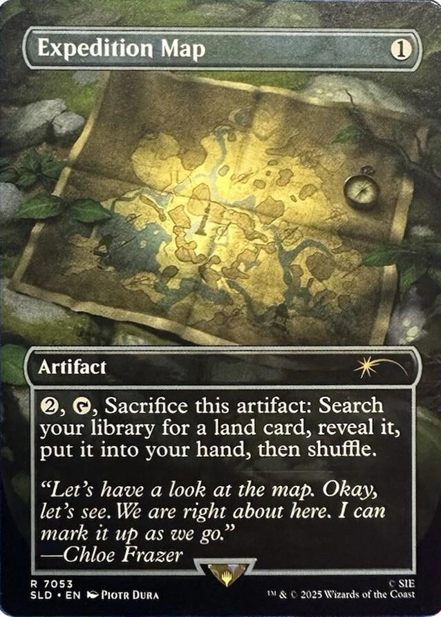 Image for Expedition Map (7053) (SLD) - Magic: The Gathering