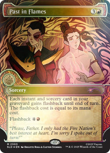 Image for Past in Flames (Rainbow Foil) (2303) (SLD) - Magic: The Gathering