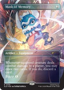 Image for Mask of Memory (Rainbow Foil) (2309) (SLD) - Magic: The Gathering