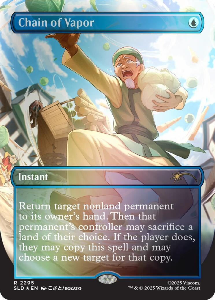 Image for Chain of Vapor (Rainbow Foil) (2295) (SLD) - Magic: The Gathering