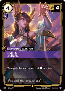 Irelia - Graceful (Alternate Art) (141a/221) (SPF)