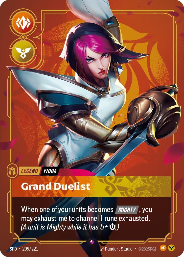 Fiora - Grand Duelist (205/221) (SPF)