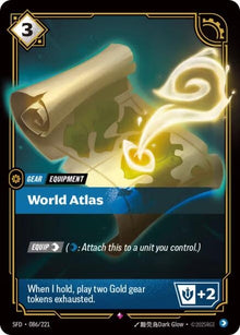 Image for World Atlas (086/221) (SPF) - Riftbound: League of Legends Trading Card Game