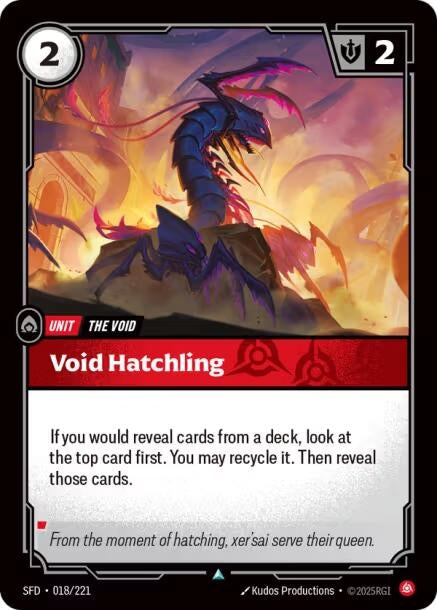 Void Hatchling (018/221) (SPF)