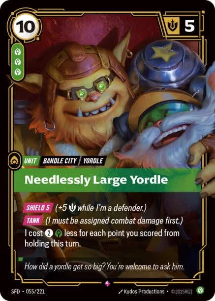 Needlessly Large Yordle (055/221) (SPF)