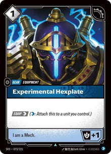 Experimental Hexplate (073/221) (SPF)