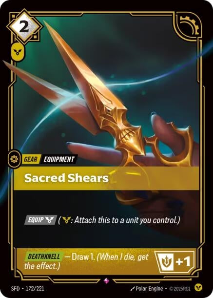 Sacred Shears (172/221) (SPF)