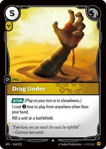 Drag Under (164/221) (SPF)
