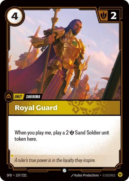 Royal Guard (157/221) (SPF)