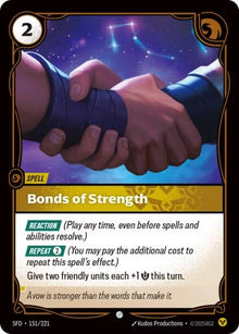 Bonds of Strength (151/221) (SPF)
