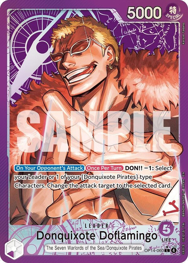 Donquixote Doflamingo - OP14-060 (Alternate Art) (OP14-060) (OP14)