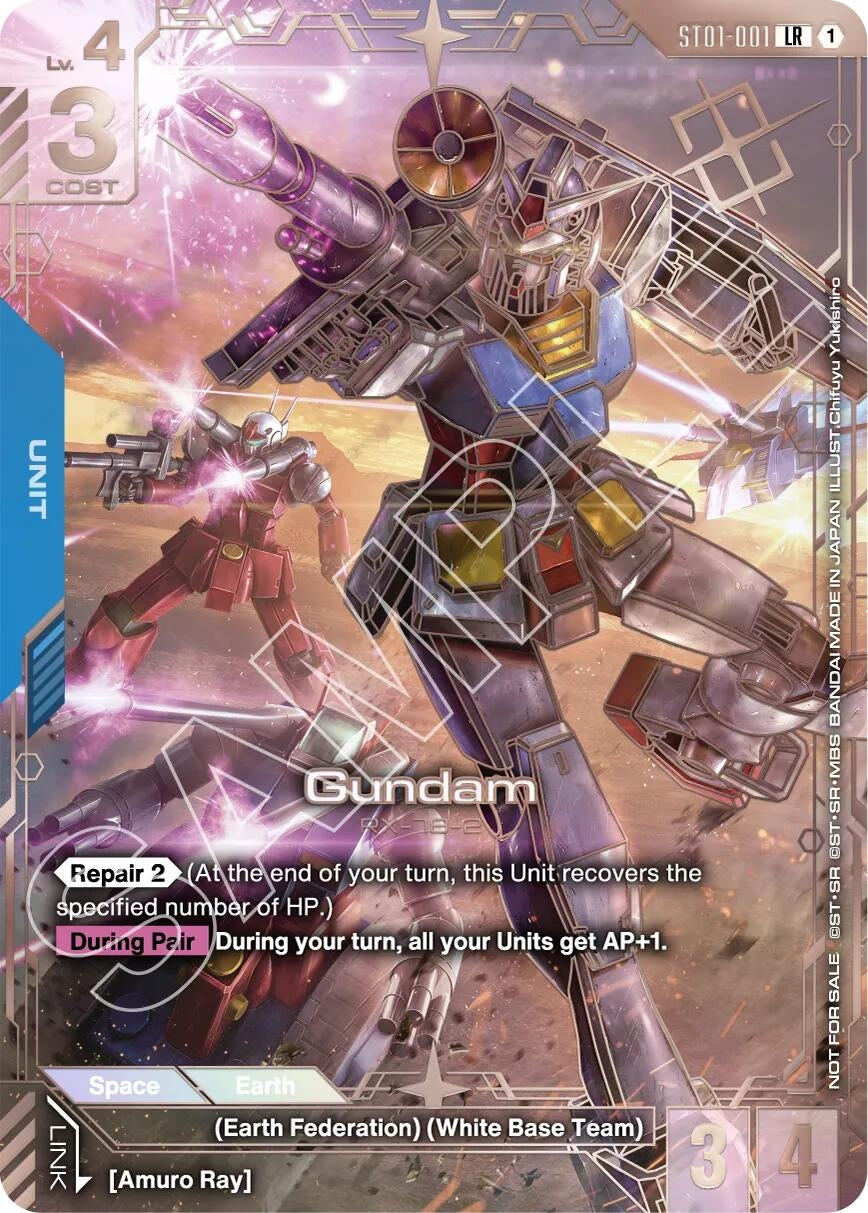 Gundam (Regional Championship) (3rd Place) (ST01-001) (GCG-PR)