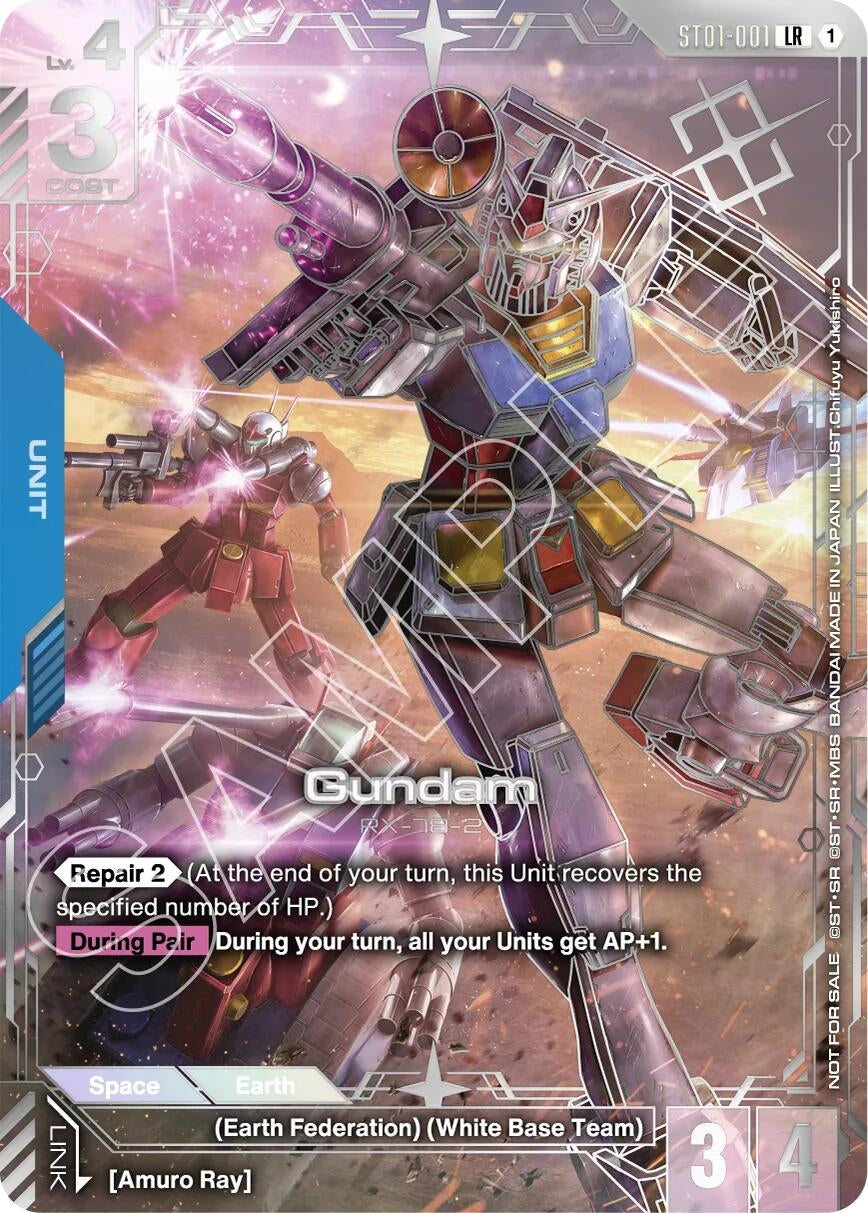 Image for Gundam (Regional Championship) (2nd Place) (ST01-001) (GCG-PR) - Gundam Card Game