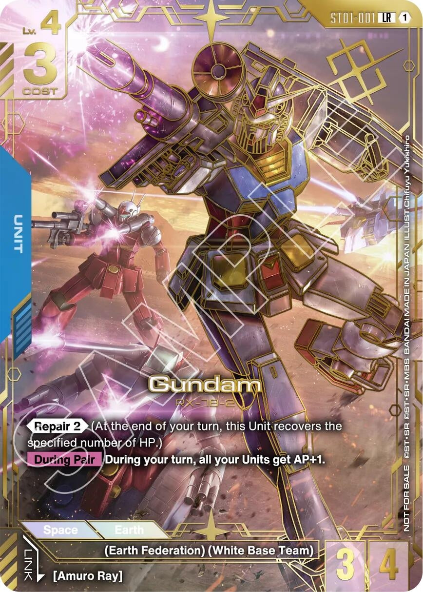 Image for Gundam (Regional Championship) (1st Place) (ST01-001) (GCG-PR) - Gundam Card Game