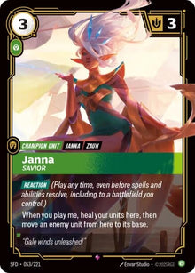 Janna - Savior (053/221) (SPF)