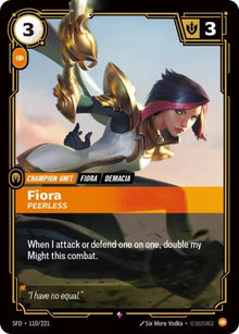 Fiora - Peerless (110/221) (SPF)