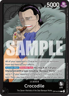 Image for Crocodile - OP14-079 (OP14-079) (OP14) - One Piece Card Game