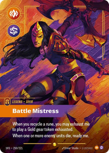 Sivir - Battle Mistress (Overnumbered) (250/221) (SPF)