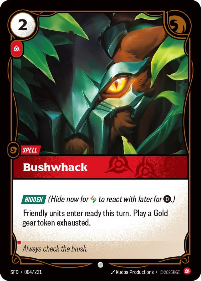 Bushwack (004/221) (SPF)