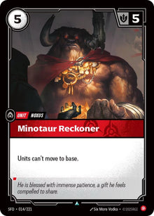 Minotaur Reckoner (014/221) (SPF)