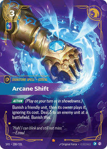 Image for Arcane Shift (200/221) (SPF) - Riftbound: League of Legends Trading Card Game