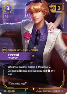 Ezreal - Prodigy (Alternate Art) (149a/221) (SPF)