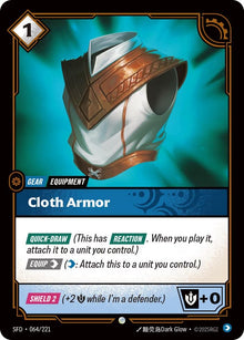 Cloth Armor (064/221) (SPF)