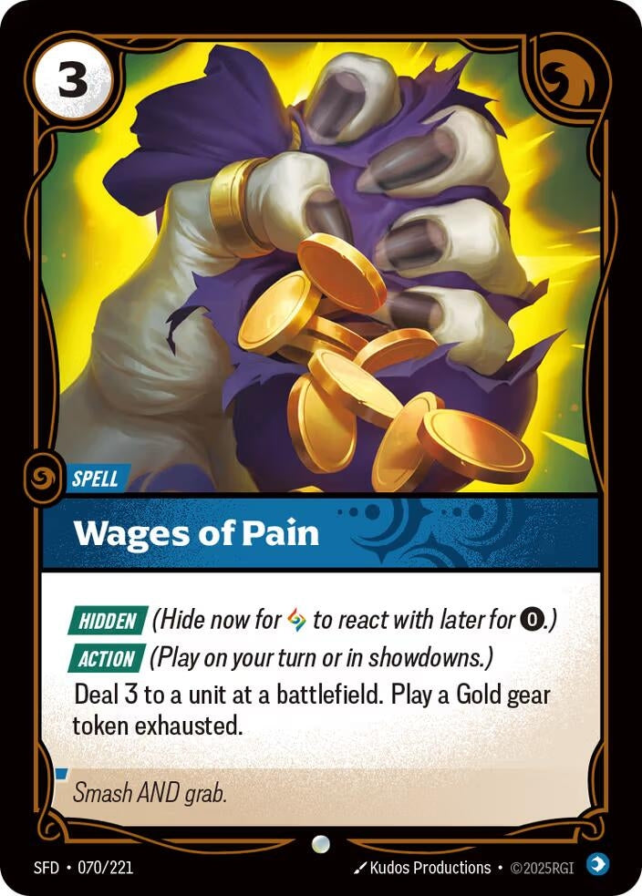 Wages of Pain (070/221) (SPF)