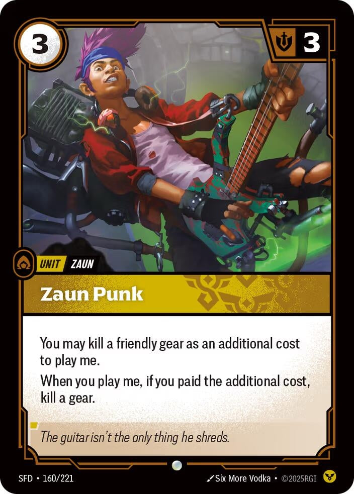Zaun Punk (160/221) (SPF)