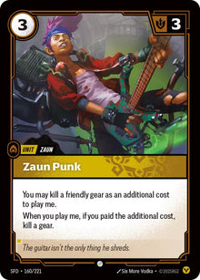 Zaun Punk (160/221) (SPF)