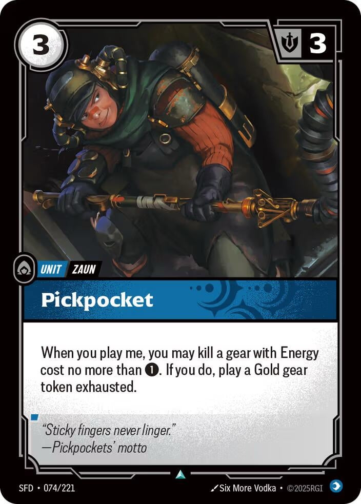 Pickpocket (074/221) (SPF)