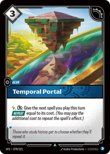 Temporal Portal (078/221) (SPF)