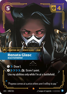 Image for Renata Glasc - Mastermind (088/221) (SPF) - Riftbound: League of Legends Trading Card Game