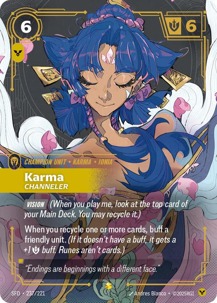 Karma - Channeler (Overnumbered) (237/221) (SPF)