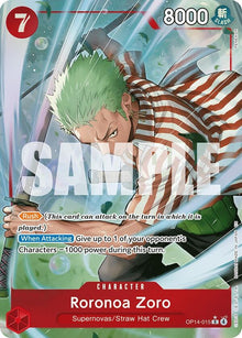 Roronoa Zoro - OP14-015 (Alternate Art) (OP14-015) (OP14)