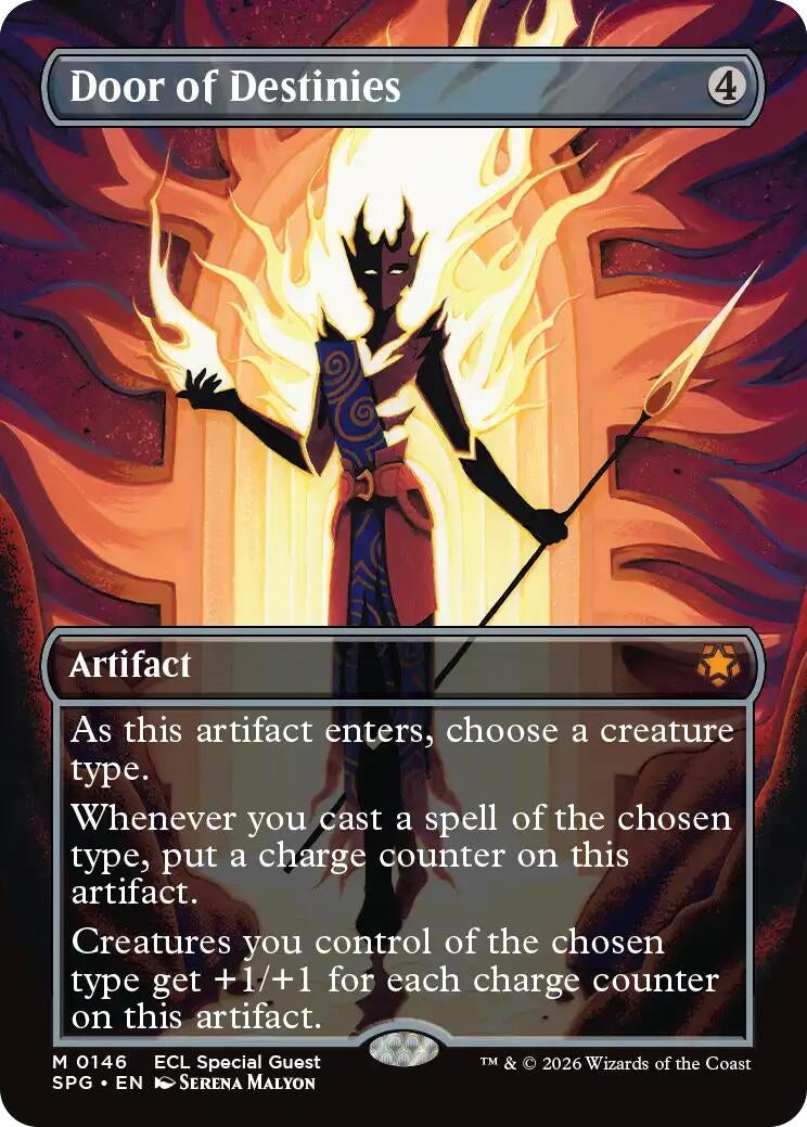 Image for Door of Destinies (Borderless) (146) (SPG) - Magic: The Gathering