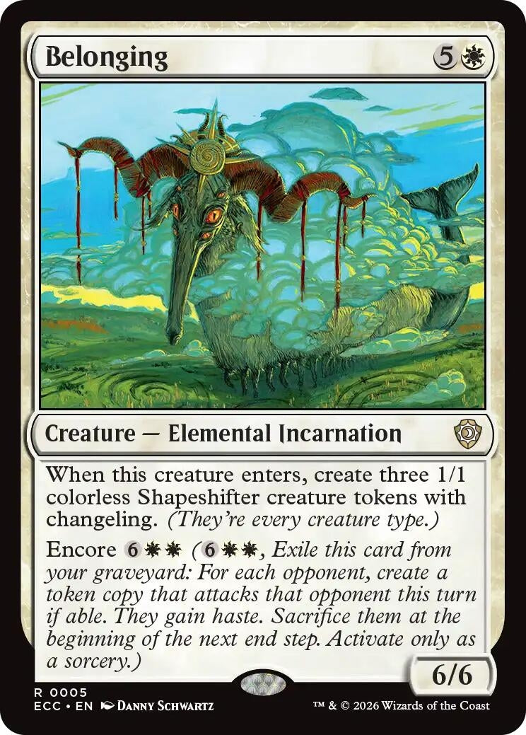 Image for Belonging (5) - Magic: The Gathering