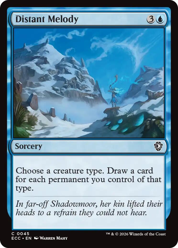 Image for Distant Melody (45) - Magic: The Gathering