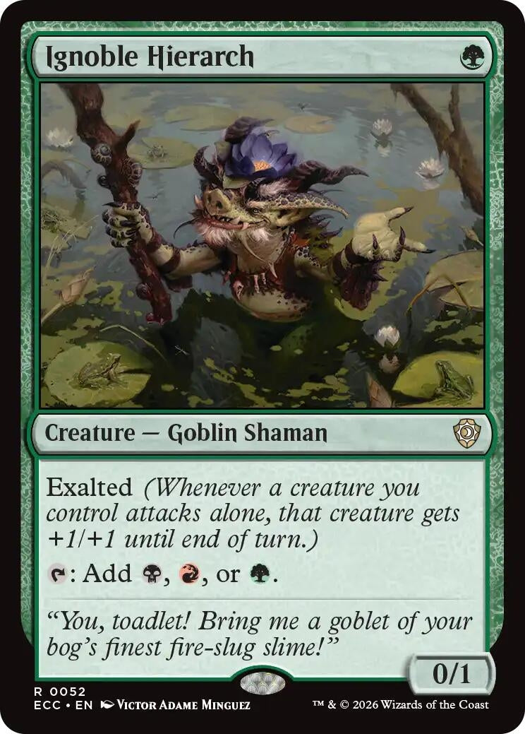 Image for Ignoble Hierarch (52) - Magic: The Gathering