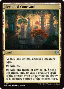 Image for Secluded Courtyard (62) - Magic: The Gathering