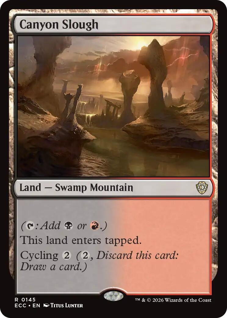 Image for Canyon Slough (145) - Magic: The Gathering
