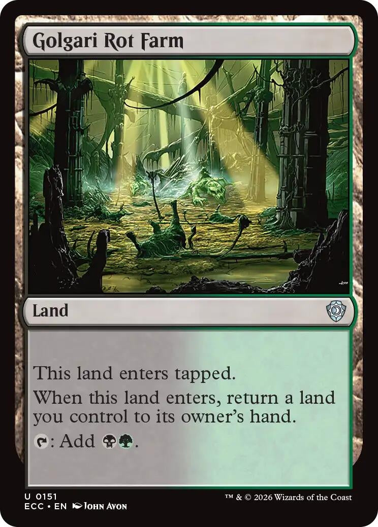 Image for Golgari Rot Farm (151) - Magic: The Gathering