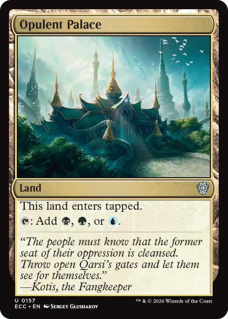 Image for Opulent Palace (157) - Magic: The Gathering