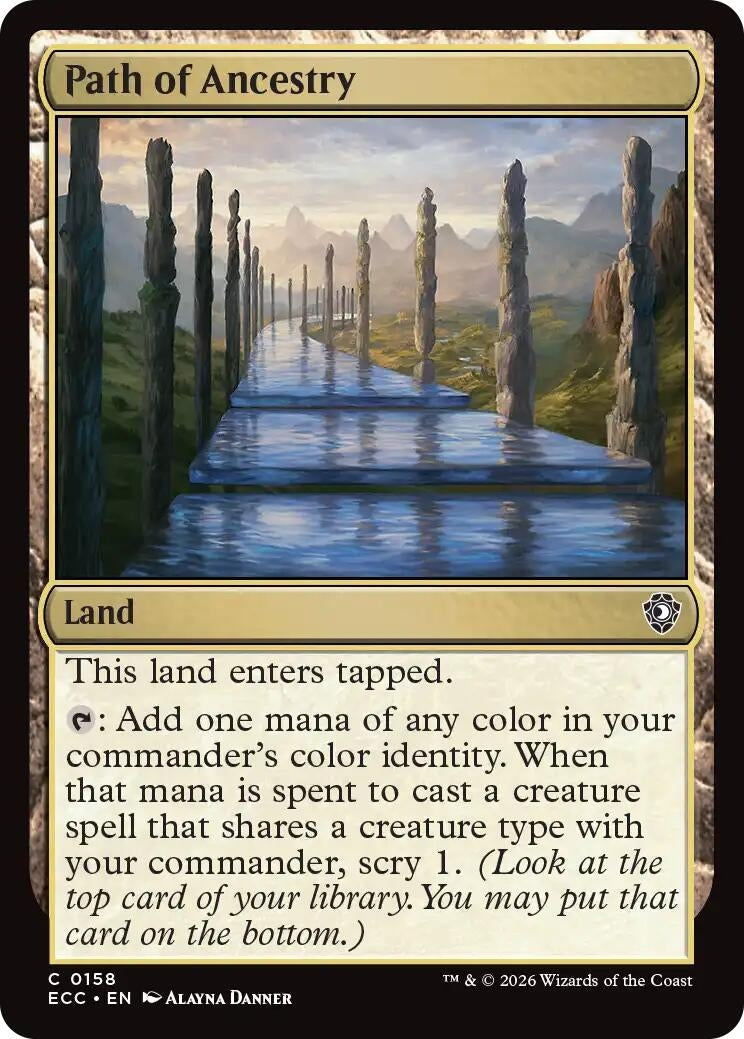 Image for Path of Ancestry (158) - Magic: The Gathering