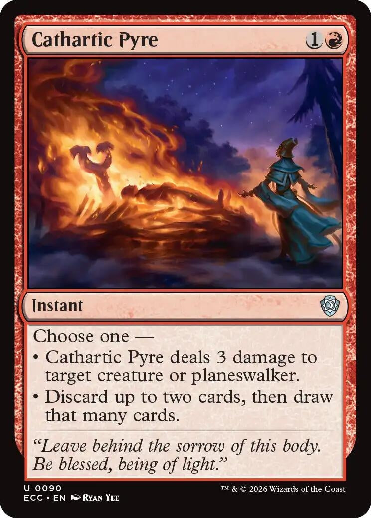 Image for Cathartic Pyre (90) - Magic: The Gathering