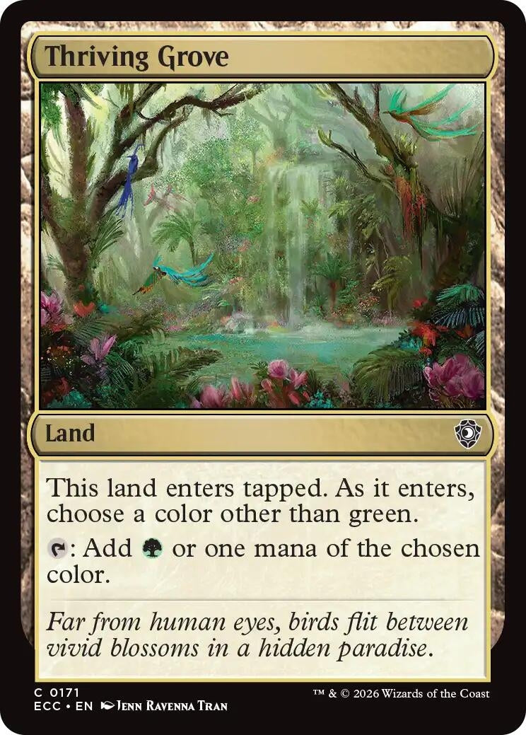 Image for Thriving Grove (171) - Magic: The Gathering