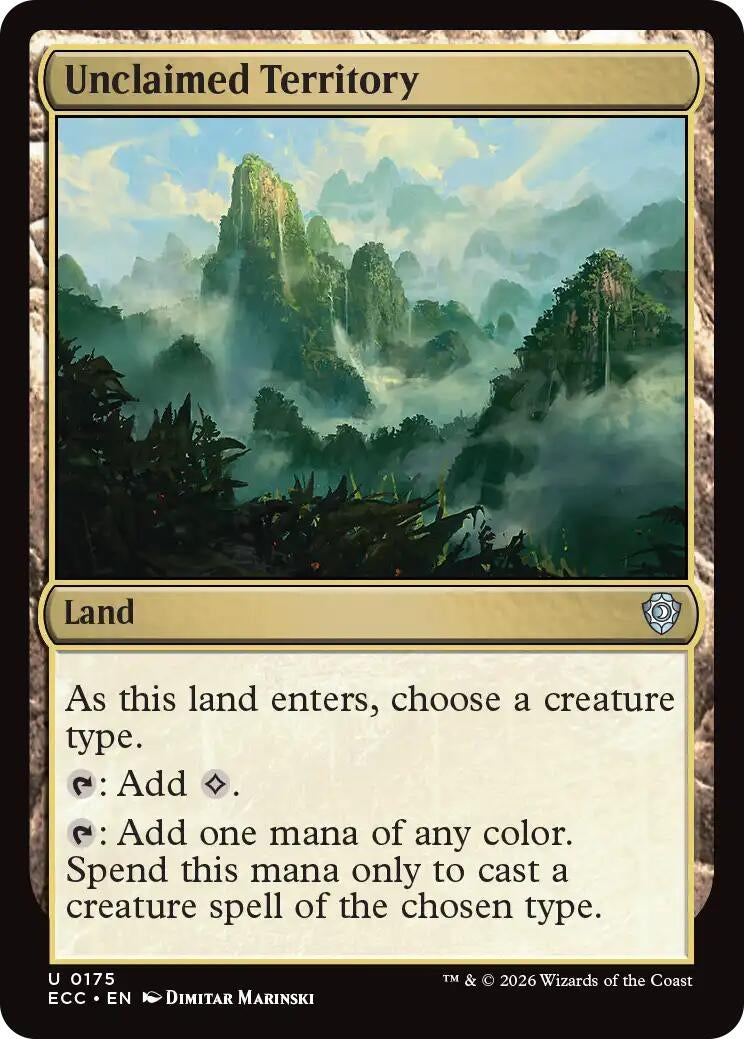 Image for Unclaimed Territory (175) - Magic: The Gathering