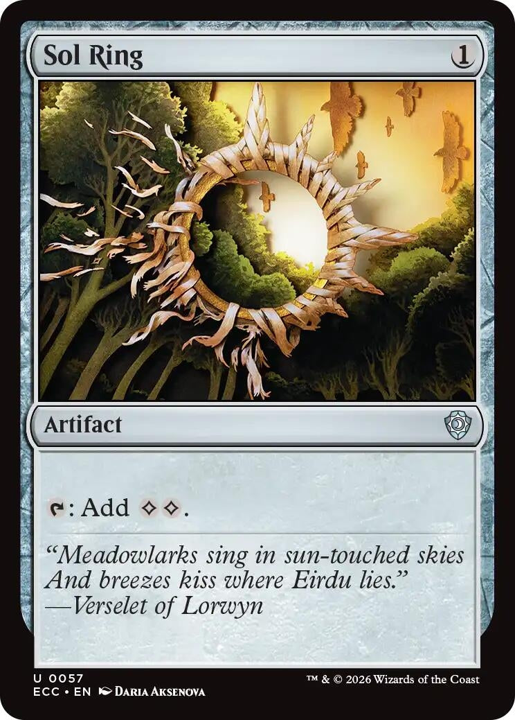 Image for Sol Ring (0057) (57) - Magic: The Gathering