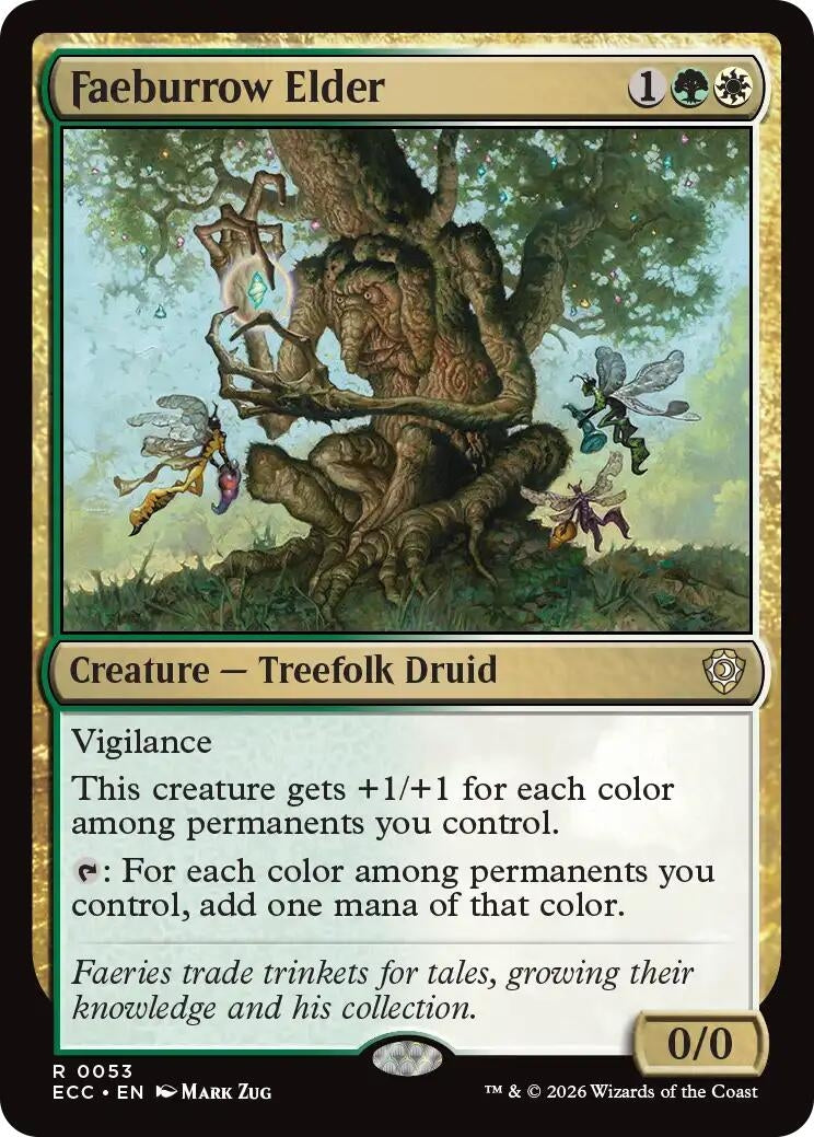 Image for Faeburrow Elder (53) - Magic: The Gathering